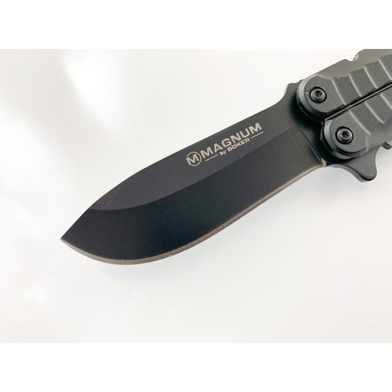 Сгъваемо малко джобно ножче за лов или риболов Magnum Boker 440A steel