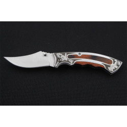 Колекционерски сгъваем джобен масивен нож