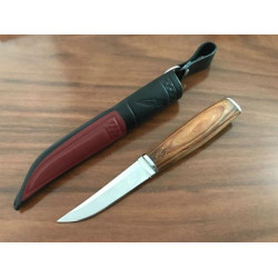 Ловен нож ръчна изработка с кожен калъф-Финка