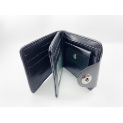 Мъжки кожен портфейл Опел/Opel с магнитна закопчалка