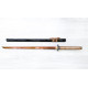 Самурайски меч катана танто,Tanto черен калъф карбонова стомана кафяво острие