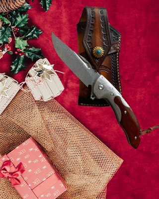 Ножове подарък за коледа и нова година