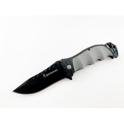 Сгъваем нож Browning Rescue – 22 см, 3Cr13, сив полимер и кания