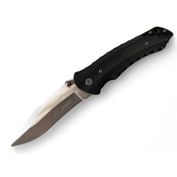 Сгъваем джобен нож Knives със шип за чупене на стъкло и калъф  Сгъваем джобен нож Knives със шип за чупене на стъкло и калъф