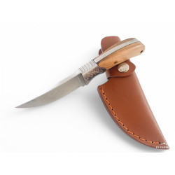 USA Hunting Club Knife Ловен нож масивен фултанг с кожена кания USA Hunting Club Knife Ловен нож масивен фултанг с кожена кания