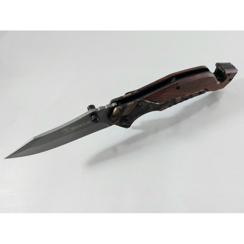 Сгъваем автоматичен масивен джобен нож - Boker B138