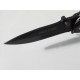 Cold Steel Black Sable small сгъваем автоматичен нож 15.5 см