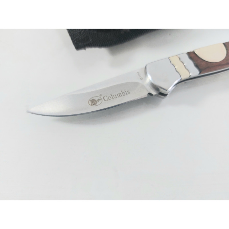 Сгъваем джобен малък нож с калъф Columbia B109
