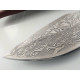 Ловен нож класически модел ръчно направен от дамаска японска стомана фултанг