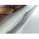 Руски ловен нож от дамаска стомана фултанг с кожена кания