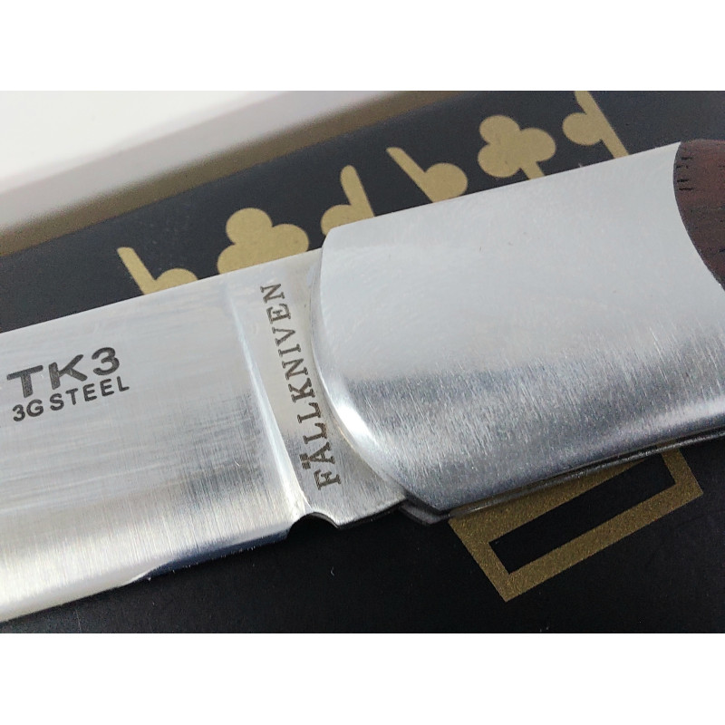 Сгъваем джобен нож с калъф за носене на колан стилен масивен от 3G steel
