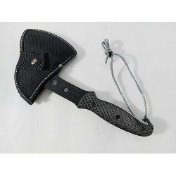 Спортно туристическа къмпинг брадвичка мултифункционална с G10 дръжка за вилата или колата Columbiq - Black