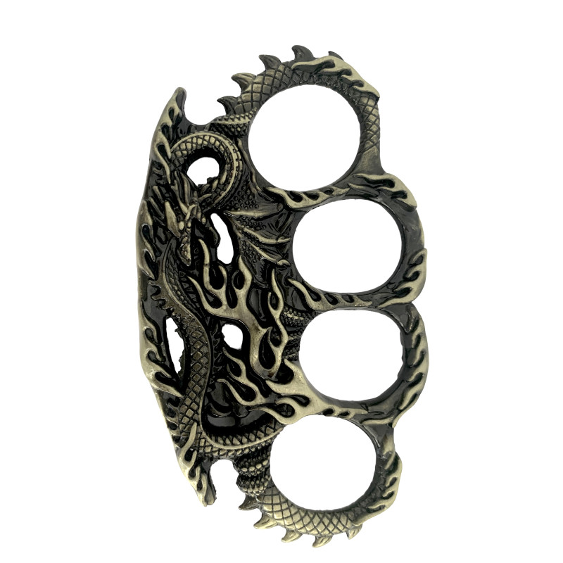Тежък метален бокс във формата на дракон