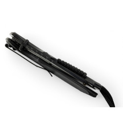 Сгъваем полуавтоматичен джобен нож с оксидирано частично острие - X-treme pocket knife