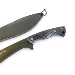 Непалско кукри масивно и тежко фултанг с G10 дръжка Nepal Kukri Непалско кукри масивно и тежко фултанг с G10 дръжка Nepal Kukri