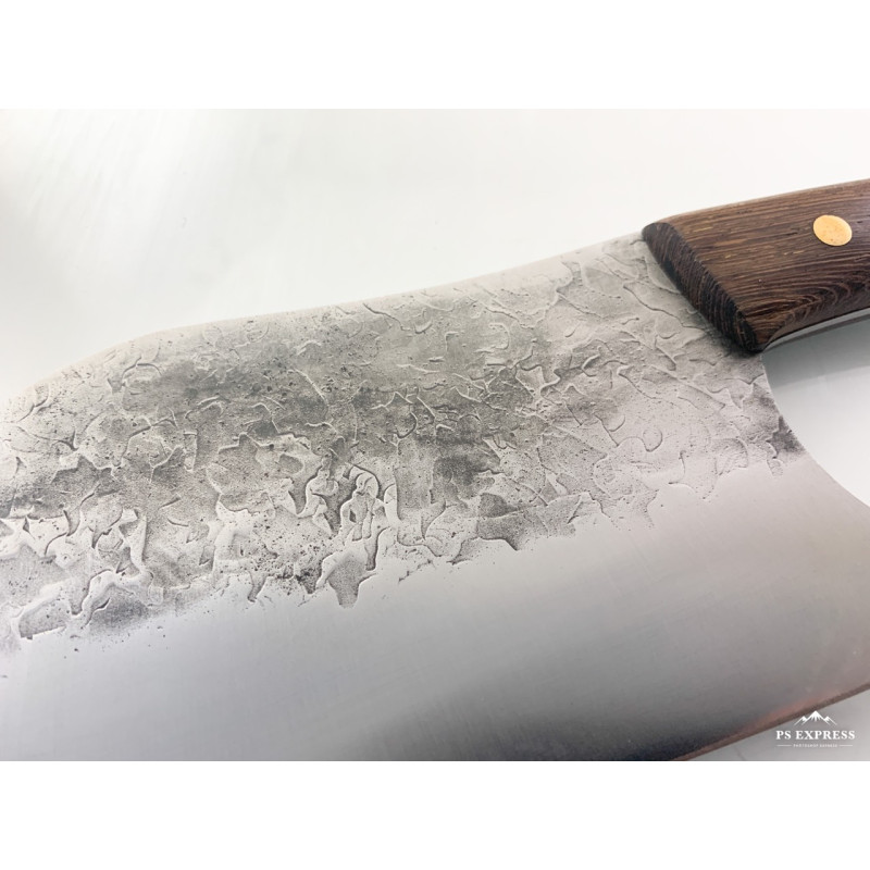 Grandsharp Full Tang Carbon Steel Knife High Quality ръчно направен кухненски сатър