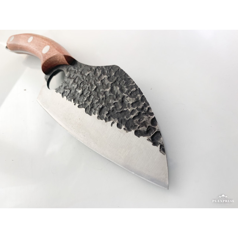 Ръчно изработен кухненски нож за месо и обезкостяване от неръждаема стомана