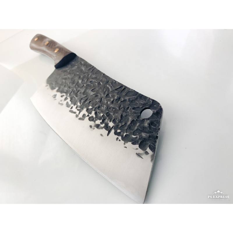 Ръчно направен кухненски сатър кован фултанг за месо и риба
