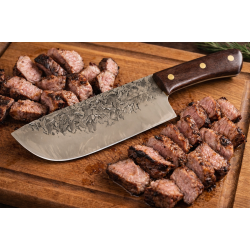 Grandsharp Ръчно изработен кован нож за месо и зеленчуци