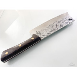 EVERRICH chef Japanese кухненски сатър нож кован за месо и зеленчуци