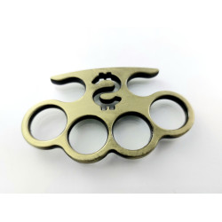 Масивен метален винтидж бокс за самозащита или колекция с гравиран долар Масивен метален винтидж бокс за самозащита или колекция с гравиран долар