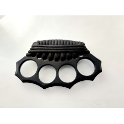 Масивен голям метален бокс за колекция с черно тефлоново покритие и паракорд Масивен голям метален бокс за колекция с черно тефлоново покритие и паракорд