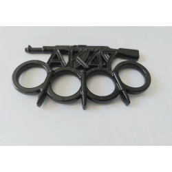 Масивен метален бокс с черно тефлоново покритие за самозащита или колекция АК-47 Масивен метален бокс с черно тефлоново покритие за самозащита или колекция АК-47