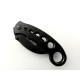 Breaker Сгъваем тактически изцяло метален карамбит - нож с черно антирефлекторно покритие