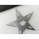 Шурикен звезда с калъф BF818 лазерно изрязана пика с пет върха/остриета