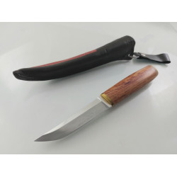 Ръчно направен ловен нож масивно дебело 4.5 мм острие от D2 стомана - Финка