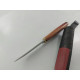 Ръчно направен ловен нож масивно дебело 4.5 мм острие от D2 стомана - Финка