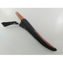 Ръчно направен ловен нож масивно дебело 4.5 мм острие от D2 стомана - Финка