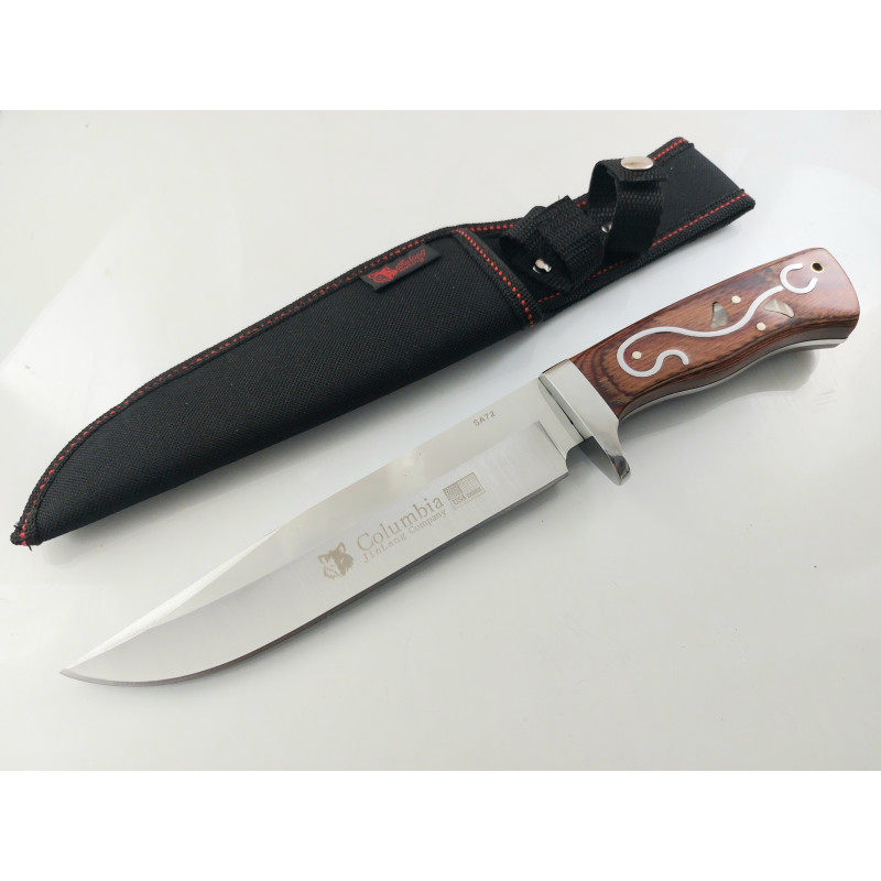 USA Columbia SA72 Hunting knife Ловен нож метален масивен за Америсканския пазар