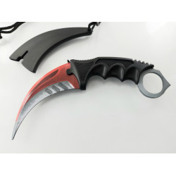 Карамбит нож за тренировка начинаещи незаточен cs go model Autotronic
