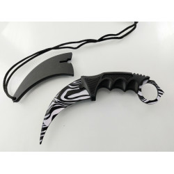 Карамбит нож за тренировка начинаещи незаточен cs go model Tiger