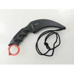 CS GO - Балисонг karambit карамбит нож за тренировка начинаещи незаточен