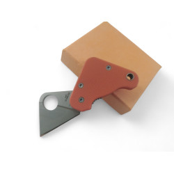 Малко мини джобно ножче orange color с клипс за колан дизайн зaимстван от Spyderco Малко мини джобно ножче orange color с клипс за колан дизайн зaимстван от Spyderco