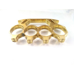 Масивен метален златист бокс за самозащита или колекция с кръстове Choppers Масивен метален златист бокс за самозащита или колекция с кръстове Choppers