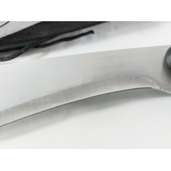 Голямо масивно тежко мачете кукри фултанг с  кожена кания