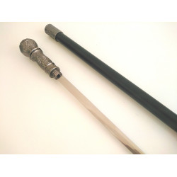 Бастун със скрит кинжал винтидж vintage глава стил сецесион