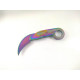 Тактически нож карамбит дизайн взаимстван от Provoke Kinematic Rainbow