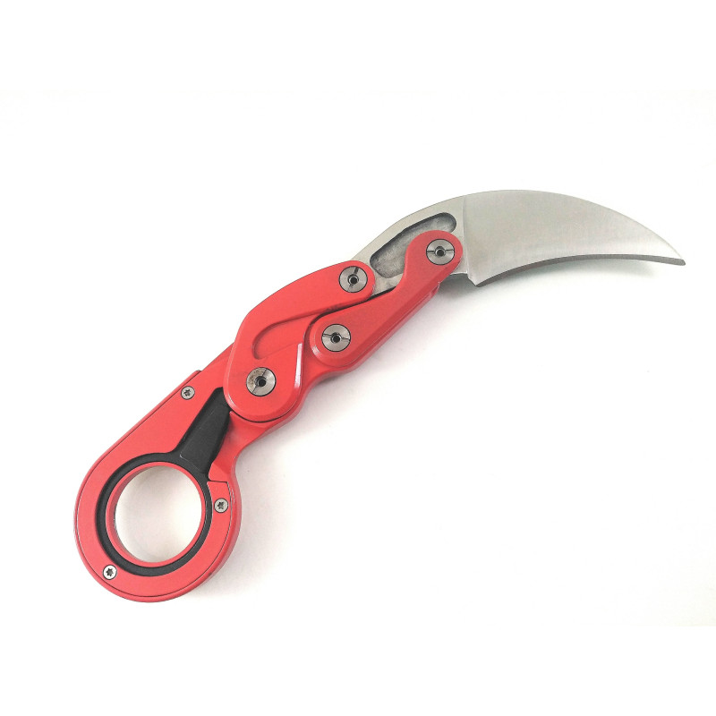 Тактически нож карамбит дизайн взаимстван от Provoke Kinematic RED color
