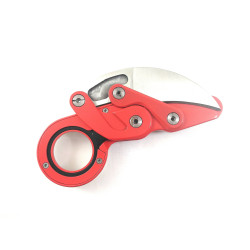 Тактически нож карамбит дизайн взаимстван от Provoke Kinematic RED color Тактически нож карамбит дизайн взаимстван от Provoke Kinematic RED color