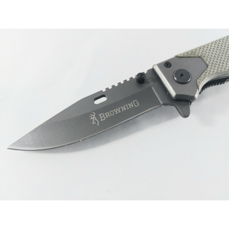 Browning B60 - Сгъваем автоматичен нож с иноксово покритие на острието
