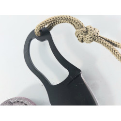 VipEver Малко джобно ножче с кожен калъф