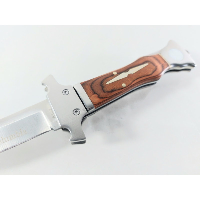 Columbia pocket knife A123 Сгъваем джобен нож с дръжка от дърво