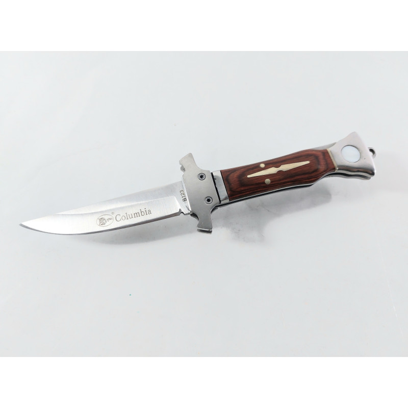 Columbia pocket knife B123 Сгъваем джобен нож с дръжка от дърво