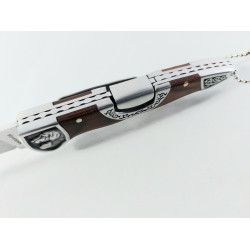 Columbia pocket knife MKB3105 Dog Сгъваем джобен нож с гравирано куче на гарда Columbia pocket knife MKB3105 Dog Сгъваем джобен нож с гравирано куче на гарда