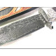 USA Bowie Hunting knife Ловен нож от дамаска стомана, масивен за Америсканския пазар