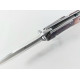 Browning DA142 - Сгъваем автоматичен масивен нож с дървени чирени ифлорални метални елементи